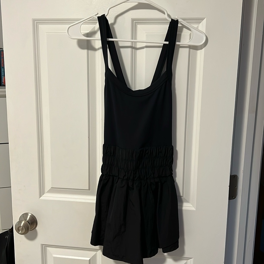 FP movement black skirt in front shorts in back